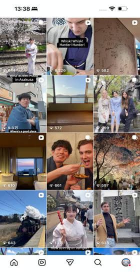 ティー・エ・エス様 Instagramアカウント運用例